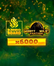 Mighty Wild: Panther Gold Burning Board